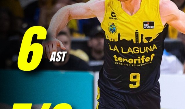 Leyu Sports-🌟42岁老将胡尔塔斯狂砍39分6助,带领特里内费拿下季后赛开门红